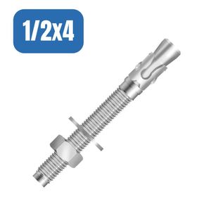 Chumbador Parabolt - Ciser 1/2x4 - 50 Peças