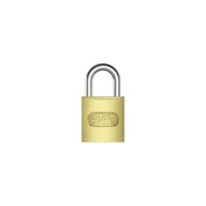 Cadeado Zamac Latonado - Stam 20mm