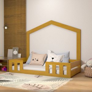 Cama Montessoriana Com Casinha Play Mel