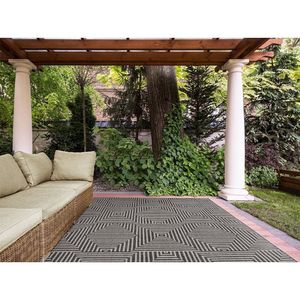 Tapete 200X290Cm Outdoor Tapetes São Carlos Linhas