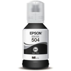 Refil De Tinta Epson Preto T504120 127ml