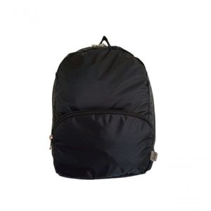 Mochila Feminina de Nylon Emborrachado Impermeavel Zup Preto