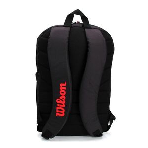 Mochila Tour Backpack Wilson Preto/Vermelho