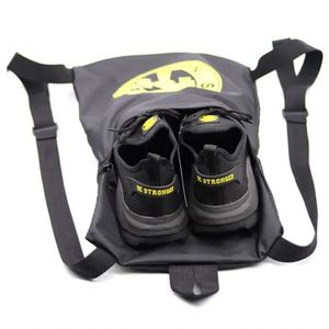 Mochila Bag Com Ziper Be Stronger Preto
