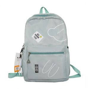 Mochila Com Estojo Mala Bolsa Escolar Academia Verde