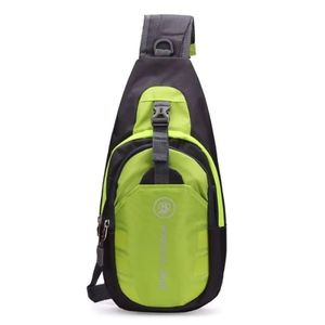 Bolsa Mochila Impermeável Transversal Crossbody Pochete De Peito Portátil Alça única