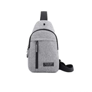 Bolsa Mochila Impermeável Transversal Crossbody Pochete De Peito Portátil Alça única Ajustável