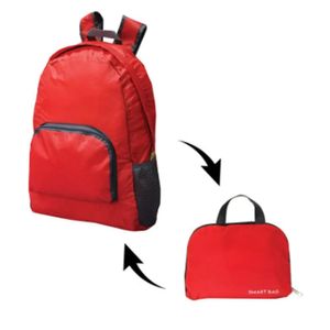 Mochila Mala Dobravel Impermeável Viagem Camping Cor:vermelho;tamanho:único;gênero:unissex