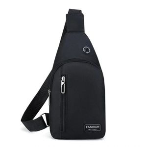 Bolsa Mochila Impermeável Transversal Crossbody Pochete De Peito Portátil Alça única Ajustável