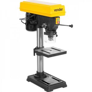 Kit Ferramentas Vonder Furadeira De Bancada 16mm 220v e Broca De Aço Rápido 300mm 392417 Amarelo