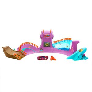 Pista E Skate De Dedo - Hot Wheels - Skatepark De Polvo - Mattel