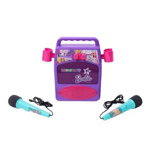 Microfone Infantil - Barbie - Meu Primeiro Karaokê - Fun Divirta-se