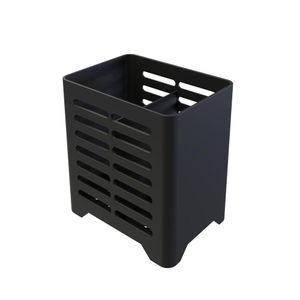 Porta Talheres Em Plástico - Stolf Preto
