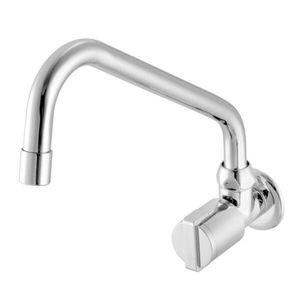 Torneira Para Cozinha Com Bica Móvel De Parede Meber 1165 C 44 Ba Cromado