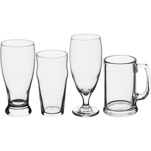 Libbey Craft Brew Jg Copos/Taças Cerveja Vidro Transp 4Pç