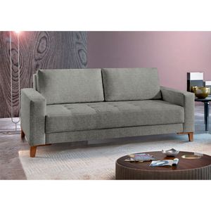 Sofá Fixo Orion 3 Lugares Luxo 180cm Castellar Móbile Cinza
