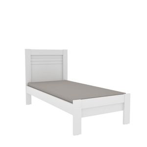 Cama Solteiro Safira Tcil Branco