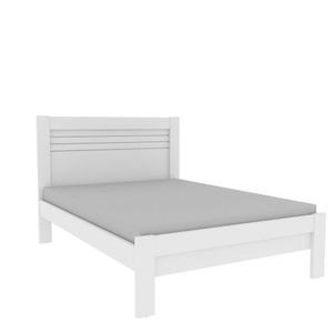 Cama Casal Safira Tcil Branco