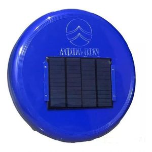 Ionizador Solar P Piscina 80m3 + Refil (fim Da Alga Verde)