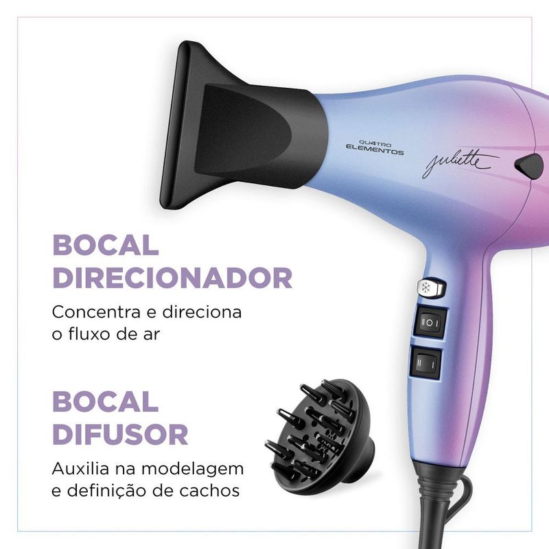 Secador De Cabelo Profissional Mondial Scp-03 Rose 220v 60hz Cor Golden  Rose Voltagem 220v