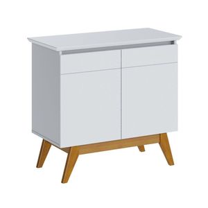 Buffet Classic 2pts - Branco Acetinado
