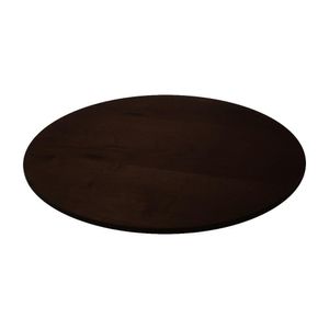 Prato Giratório Castanho Laminado 40cm - Tabaco Tabaco
