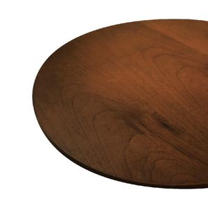 Prato Giratório Laminado 60 Cm - Castanho Castanho