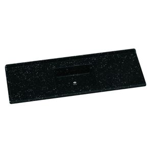 Tampo Para Pia De Cozinha Rorato 1,50x0,50 Granitada Preto Plus