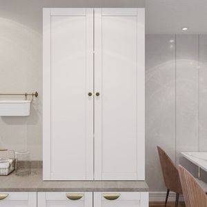 Armário Alto Aéreo 2 Portas 135Cm Arizona Branco