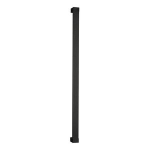 Puxador Sm Inox Texturizado 1200Mm Berlim Pado Preto Texturizado
