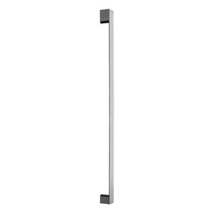 Puxador Em Inox Texturizado 600Mm Sm Beethoven Pado Prata