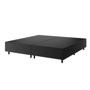 Base Box King Zeus Viero 25X193X203Cm Preto