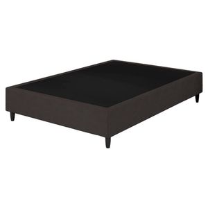 Base Box King Reforçada Itália 37X193X203Cm Arte Cúbica Marrom