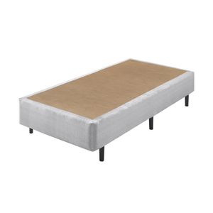 Base Box Somiê Solteiro Eco Mescla Ecoflex 40X88X188Cm Cinza