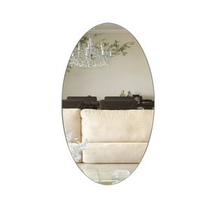 Espelho Multiuso Oval Lapidado Pendurador Led In House Decor