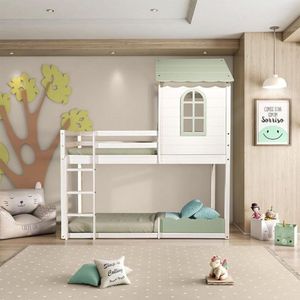 Beliche Montessoriano Club House Sweet Casatema Branco/Verde
