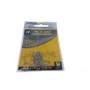Anzol Marine 4330 Super Stroning C/50 Unidades
