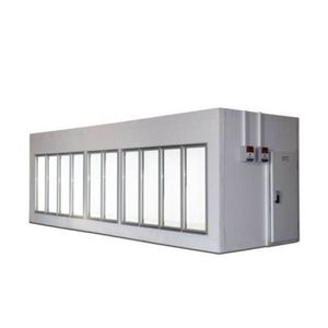 Walk in Cooler Gallant Resfriados 10 Portas Vidro sem Piso Painel 380V/3F CWRSP-10