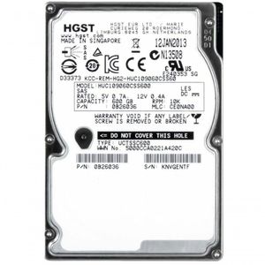 Hd Hgst 600gb Sas 2,5 10k - Huc109060css600