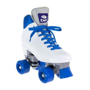 Patins Bel Quad - Retro Basic Branco/Azul Tam 36