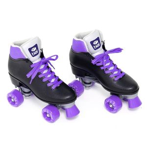 Patins Bel Quad - Retro Basic Preto/Roxo Tam 36