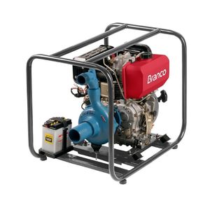 Motobomba Centrífuga À Diesel 3X2'' 10,0Cv Partida Elétrica Bd709 Branco