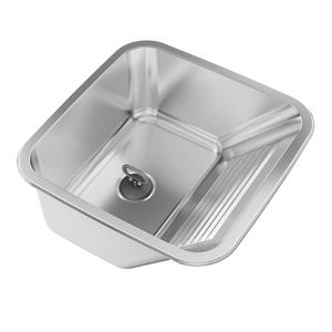 Tanque Inox De Embutir 25 Litros Acetinado Ghelplus Aço Inox