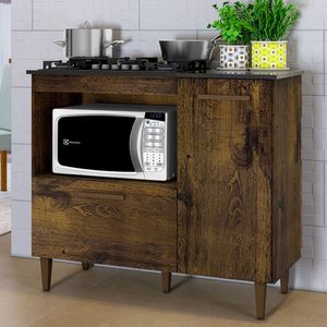 Balcão 2 Portas Para Cooktop 4 Bocas Zurique Kaiki Móveis Ype