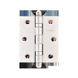 Dobradiça Aço Carbono Sm 3025 Cromo Acetinado Prata