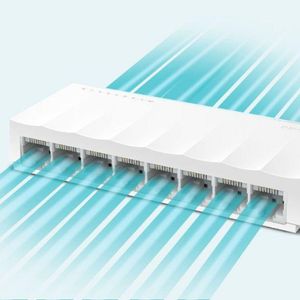 Switch 08 Portas Tp-link Ls1008 Fast 10/100mbps
