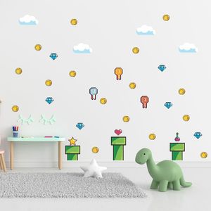 Adesivo De Parede Infantil Game Jogo