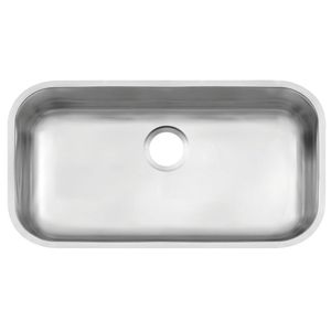 Cuba de Embutir Tramontina em Aço Inox Acetinado 56x34 Cm