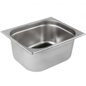 Kit 10 Cubas Gastronomica Inox 1/2X150Mm Com Tampas