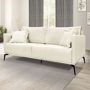 Sofá 2 Lugares 180cm Linho Lion Spezzia Decor Natural